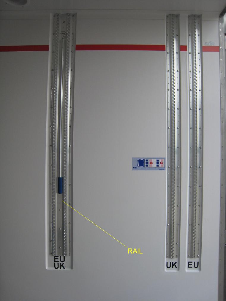 560500004 RAIL DOBLE DOBLE PISO 2100 MM